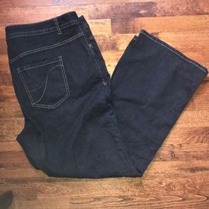 NWOT Dark blue Lane Bryant Genius Fit Jeans 24 reg
